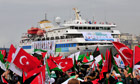 Gaza flotilla Istanbul