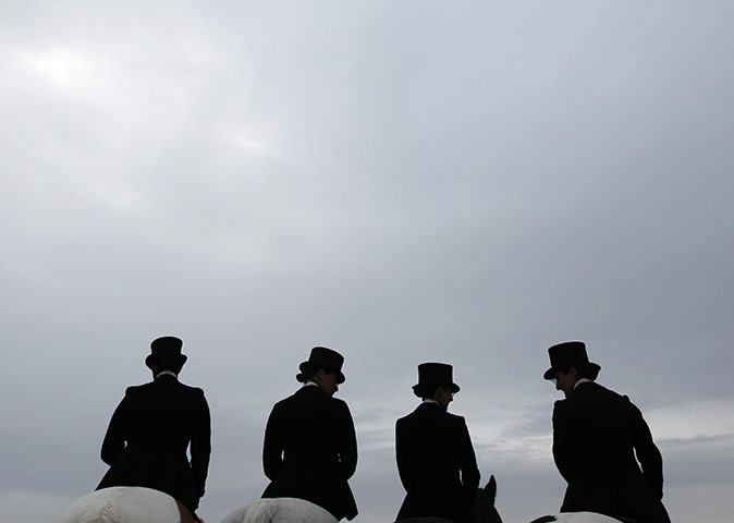 Hunting: the Quorn hunt