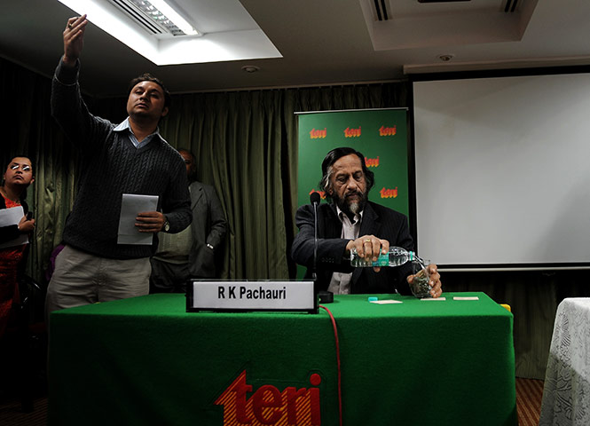 2010 year in environment: IPCC chairman R.K. Pachauri 
