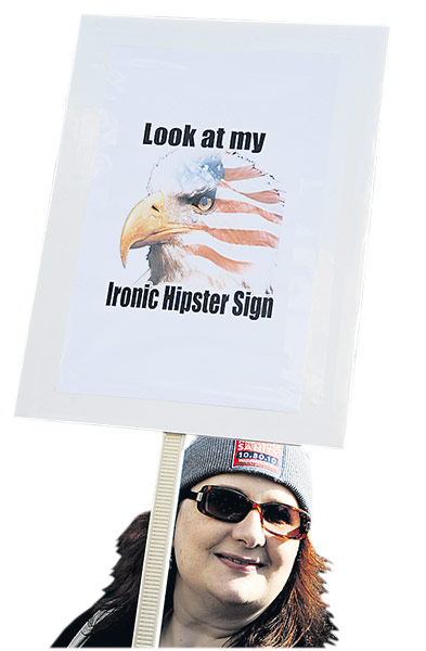 Placards of the year: Rally to Restore Sanity and/or Fear