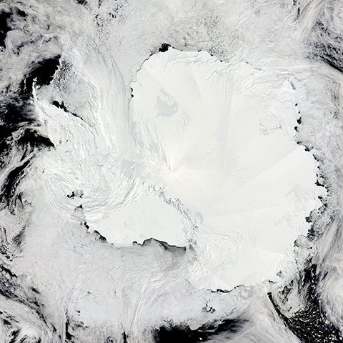Satellite Eye: The continent of Antarctica 