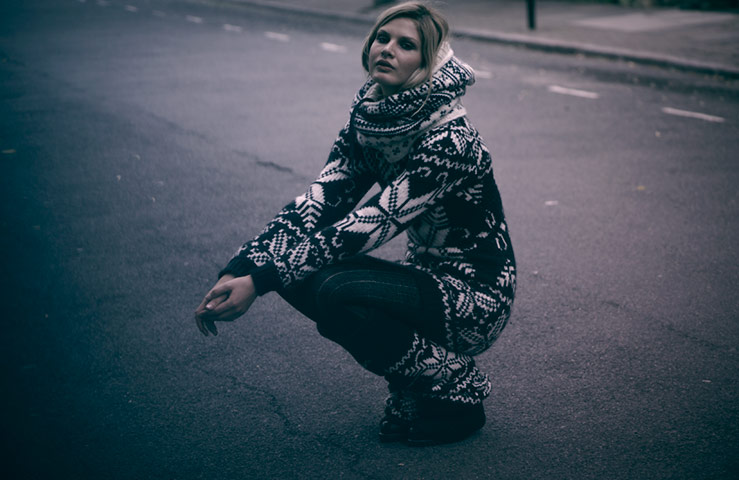 Key trends: Ski: Model wearing D&G