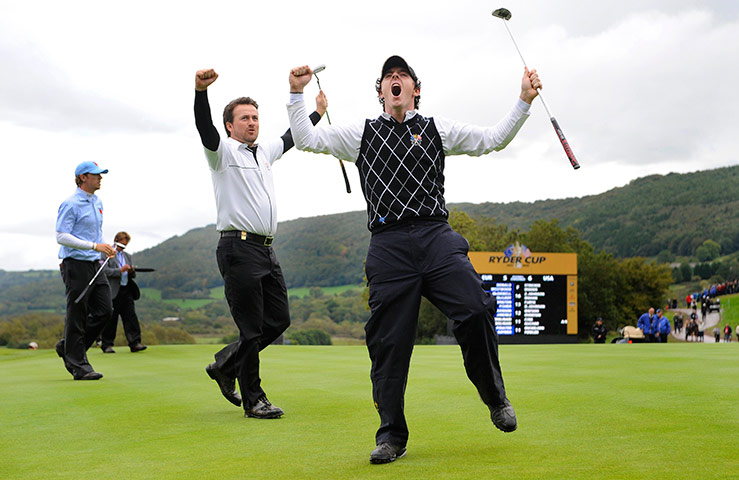 pictures of the year: Ryder Cup 2010 day three