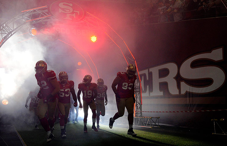 pictures of the year: Denver Broncos v San Francisco 49ers