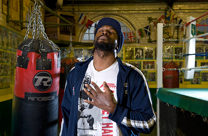 pictures of the year: Audley Harrison