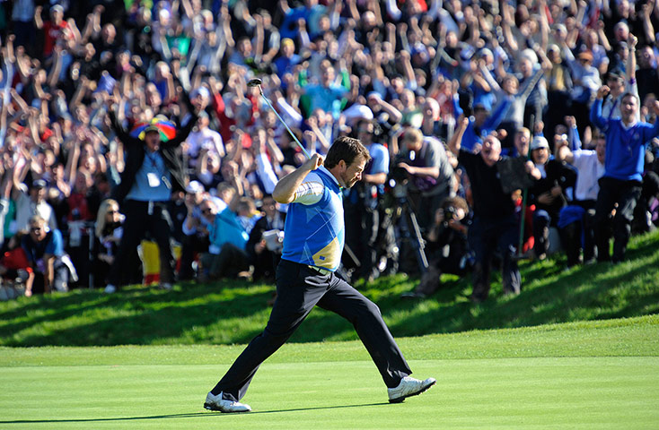 pictures of the year: Ryder Cup 2010 day four