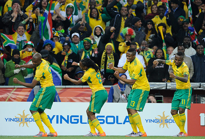 pictures of the year: Opening game World Cup 2010