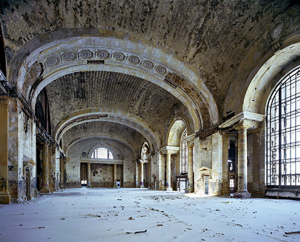 Ruins of Detroit: Waiting hall, Michigan Central Station