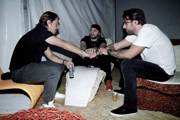 Swedish House Mafia lr Axwell Steve Angello Sebastian Ingrosso 