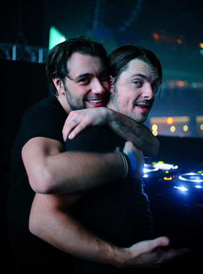 Swedish House Mafia: Ingrosso and Axwell share some Swedish love 