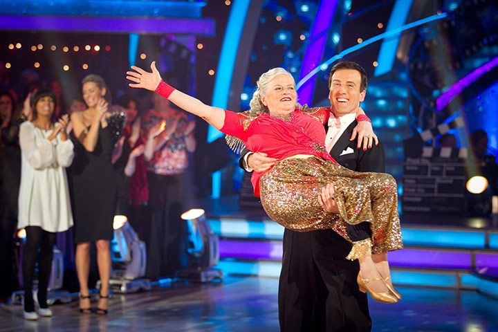 Anne Widdecombe dancing: Anne Widdecombe on Strictly come dancing 
