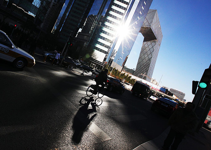 24 hours: cctv building in Beijing