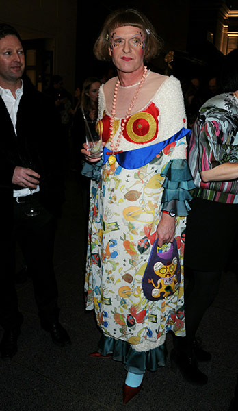 turner prize: Grayson Perry attends the Turner Prize 