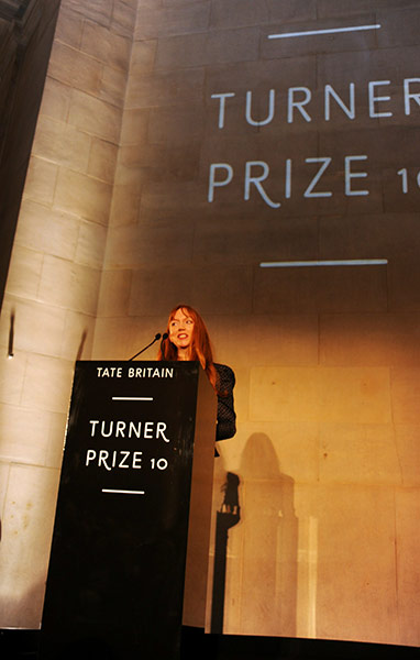 turner prize: The Turner Prize 2010 winner Susan Philipsz