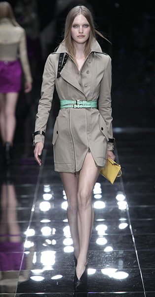 British fashion awards: Burberry