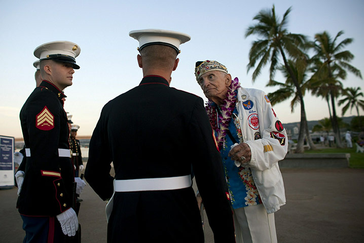 24 hours: Pearl Harbor, Hawaii: 69th Anniversary of the attack on Pearl Harbor 