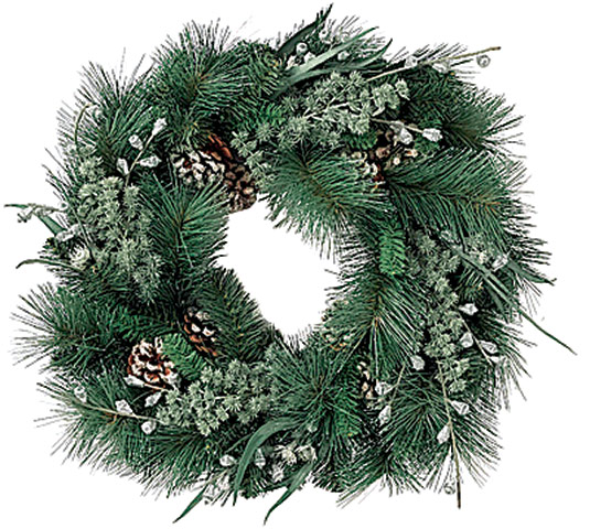 Xmas decorations: White: Xmas decorations: White