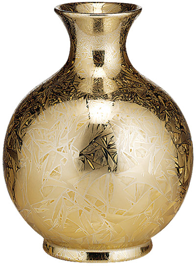 Interiors: Gold: Gold: M&S vase