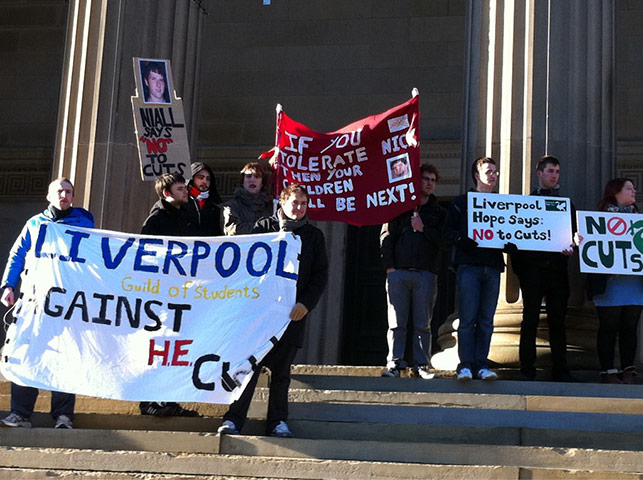 Tweeted Pictures: Tweeted Student Protest Pictures