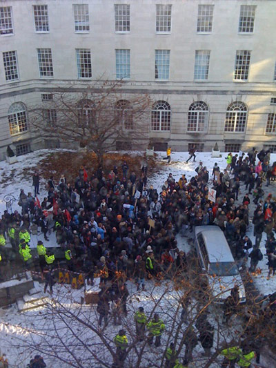 Tweeted Pictures: Tweeted Student Protest Pictures