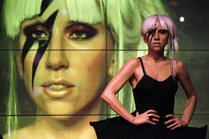 Lady Gaga Waxworks: Lady Gaga is displayed during the unveiling ceremony in Shanghai wax museum