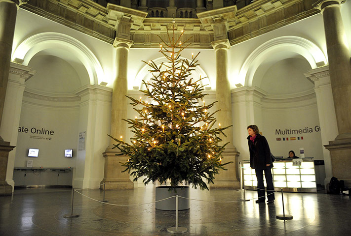 Tate Christmas Trees: Tate Britain Christmas Trees