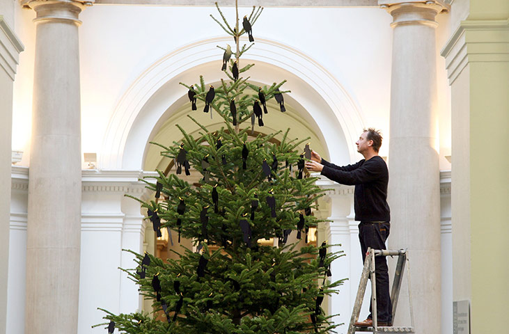 Tate Christmas Trees: Tate Britain Christmas Trees
