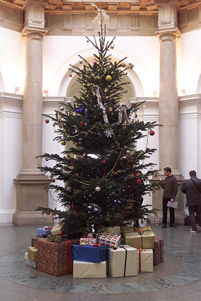 Tate Christmas Trees: Tate Britain Christmas Trees
