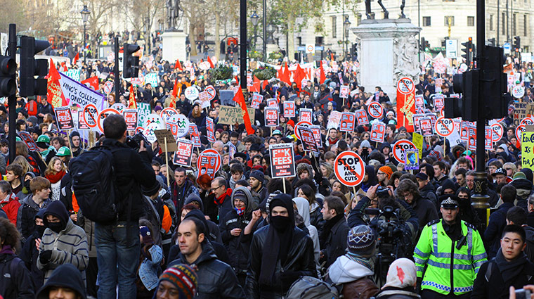 student protest update: Increase in tuition fees