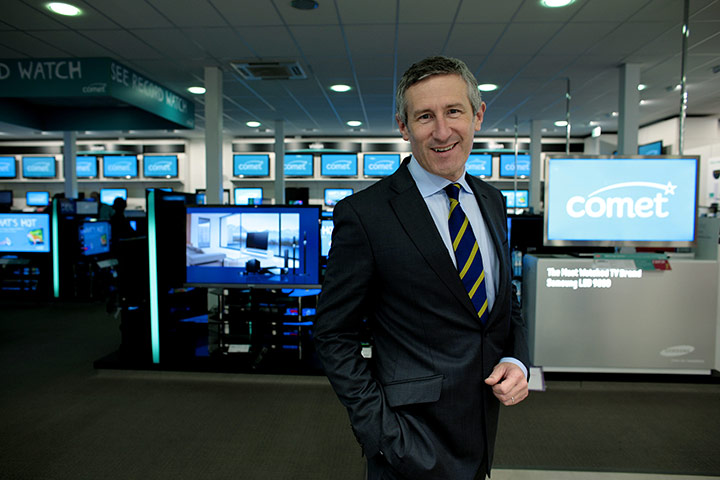 Business week in pictures: Hugh Harvey, chief executive officer of Comet