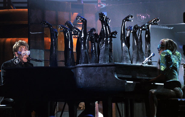 grammys: Elton John and Lady Gaga