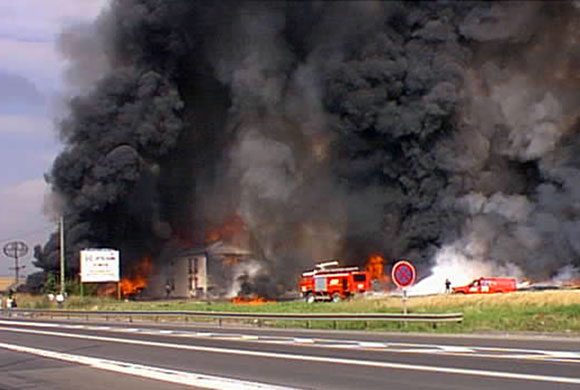 Concorde: The Air France concorde crash in Gonesse