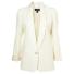 London fashion week look: White Topshop blazer 