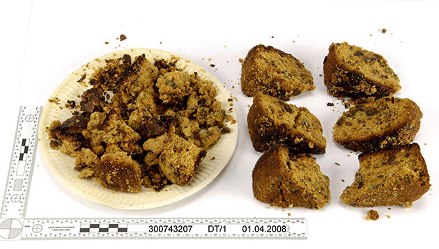 Food surprises: The rat poison cake that Yvonne Godwin used to poison her husband