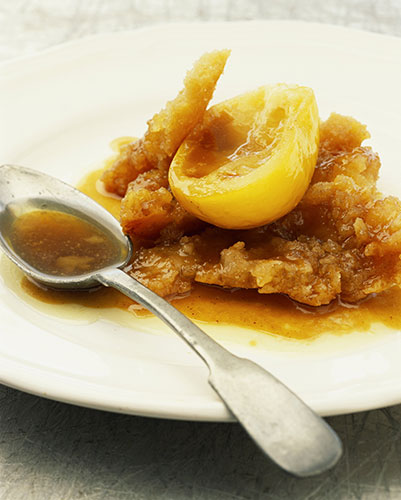 Food surprises: Pond pudding