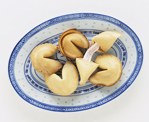 Food surprises: Fortune cookies