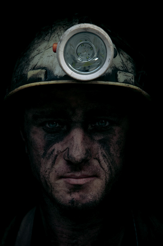 Ukrainian miners: Ukrainian miners
