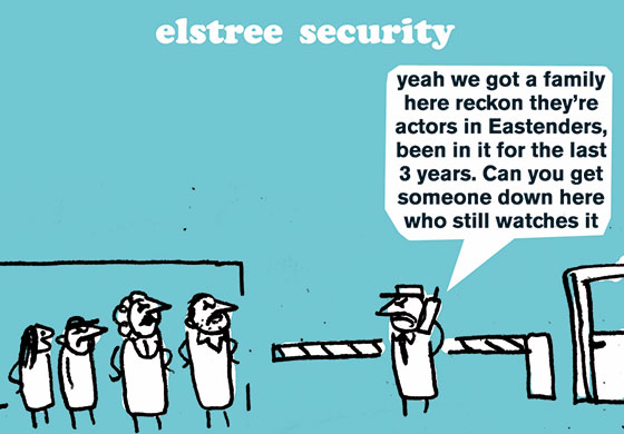 Eastendersvmodtoss: EastEnders/Security