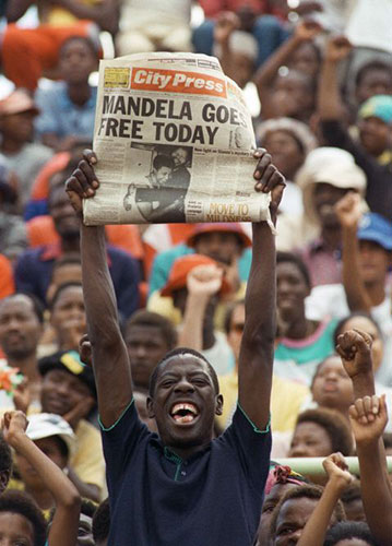 11 February 1990: jubilation in Soweto