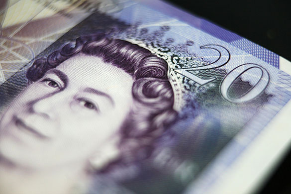 Week in Business: Portrait of the Queen on a twenty pound note
