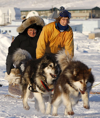 Week in Business: Bank of England Governor King takes a ride on a dog sled in Iqaluit