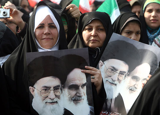 Iran 31st anniversary: 31st anniversary of the 1979 Islamic revolution in Tehran, Iran