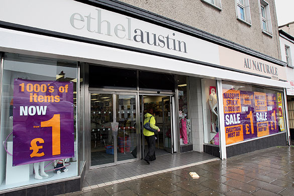 Week in Business: Ethel Austin Au Naturale shop in Portadown, Co Armagh.