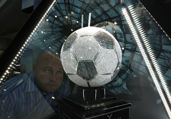 Week in Business: A football made of thousands of diamonds in St Petersberg