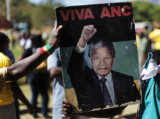 Mandela celebrations: African National Congress supporters