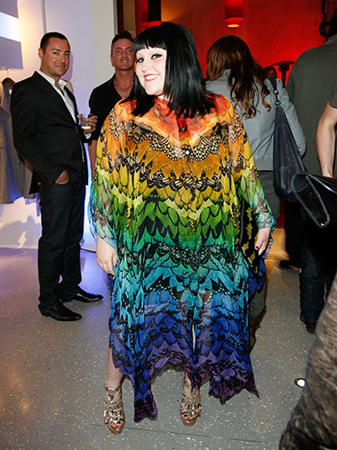 Alexander McQueen: 2008: Alexander McQueen Store Opening Beth Ditto
