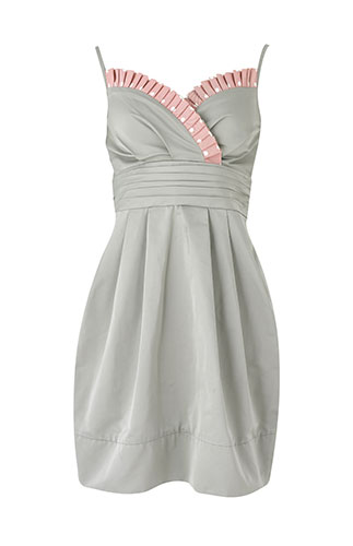 Fashion Trends 7: New Look Polka Dot Trimmed Dress