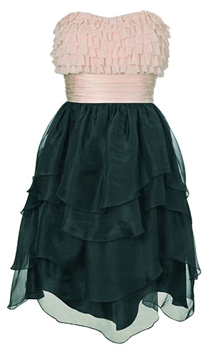 Fashion Trends 7: Monochrome and frill dress from Monsoon