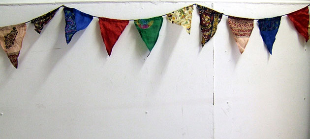 Fairtrade home products: Bunting