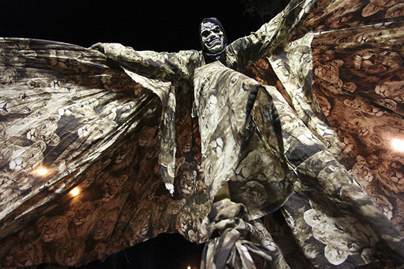 24 hours in pictures: National Carnival Commission's Traditional Mas in Port of Spain, Trinadad